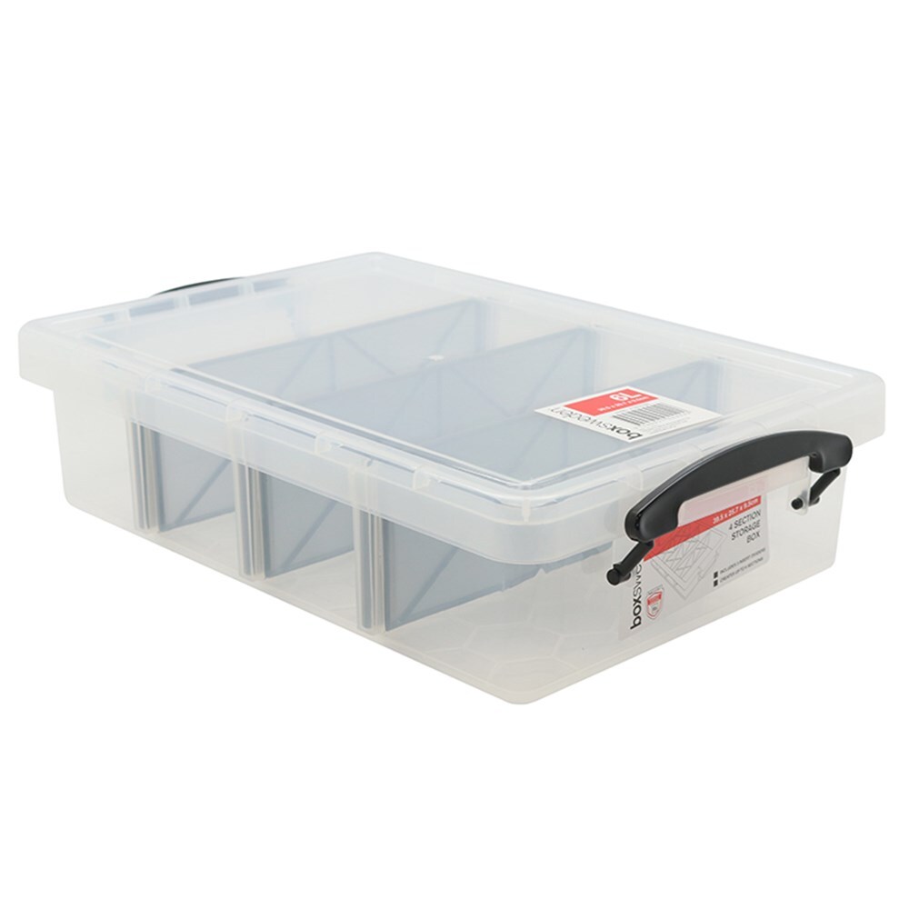 44490-boxsweden-compartment-storer-4-section-6lt-clear