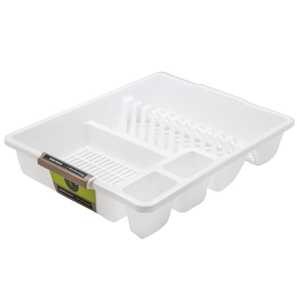 46258-lemon-lime-45-x-36cm-dish-rack-white