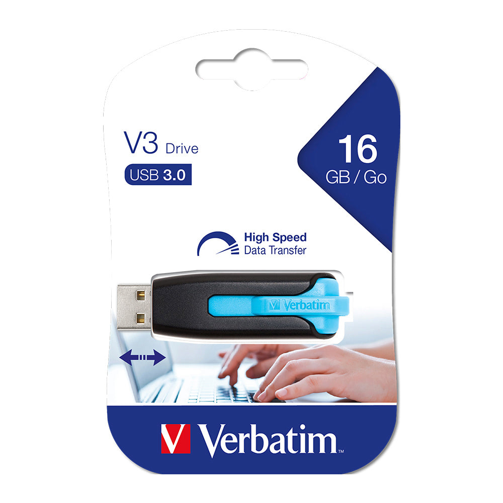 49176-verbatim-storengo-v3-16gb-usb-3-0-stick-drive-caribbean-blue