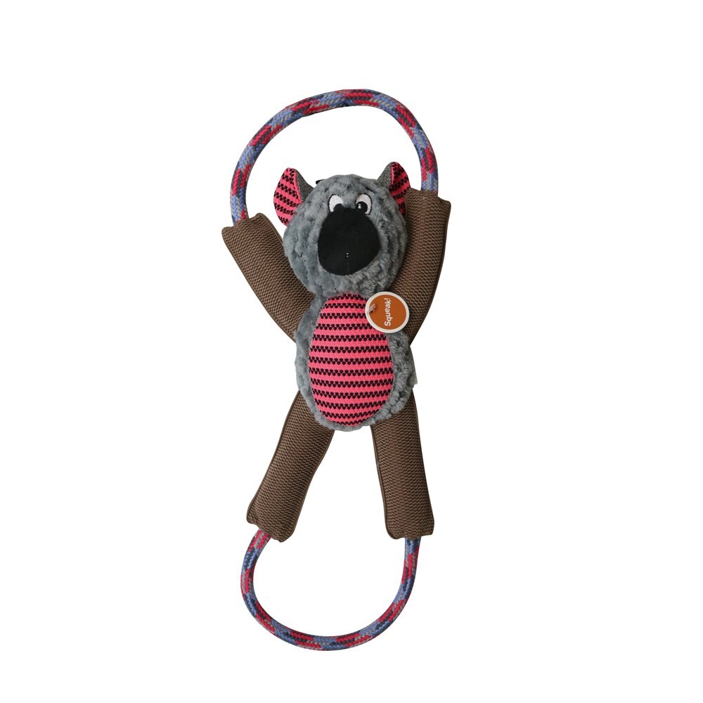 49501-paws-claws-animal-kingdom-double-loop-pet-dog-toy-57cm-assorted