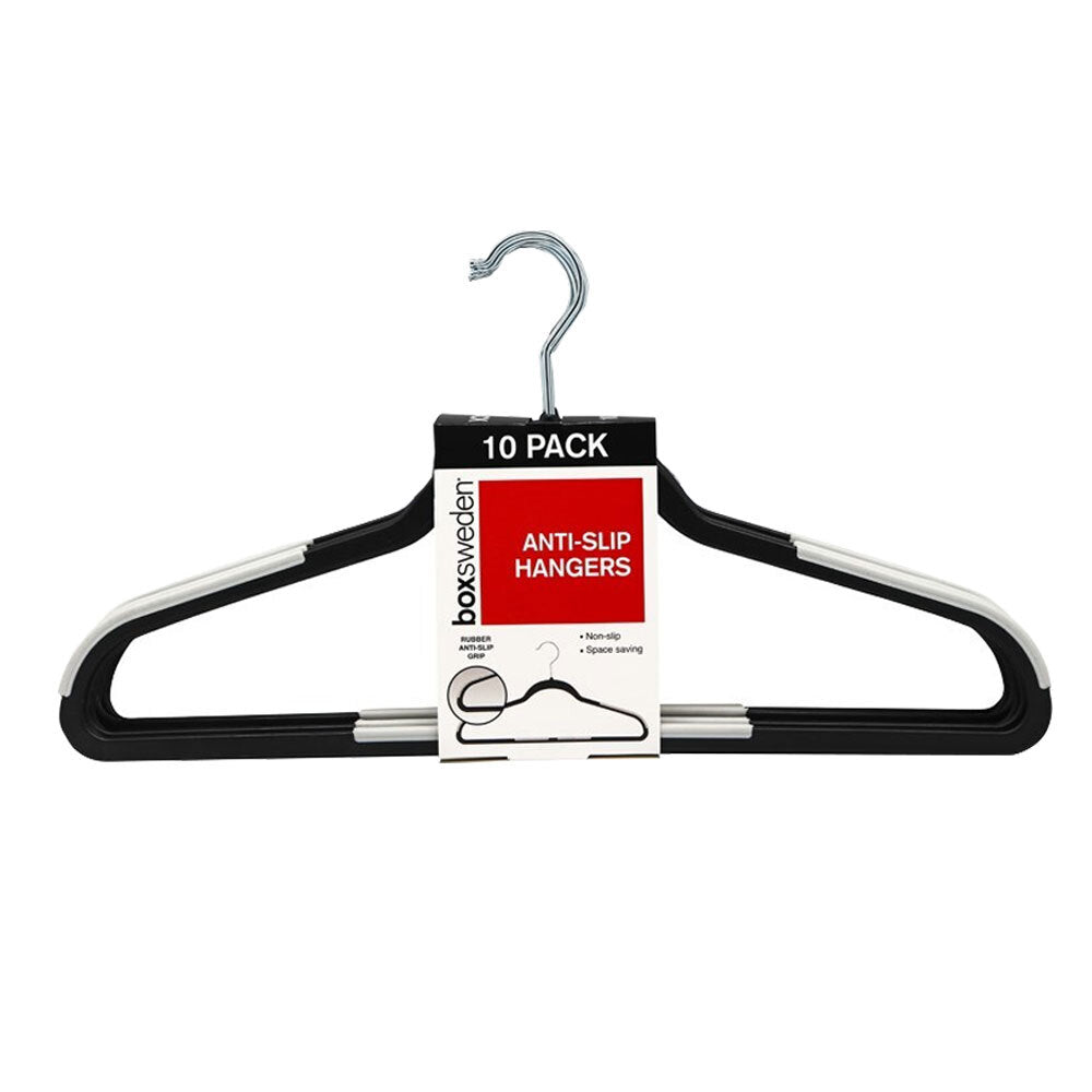 65341-10pk-boxsweden-plastic-hangers-w-anti-slip-tpr-45cm-assorted