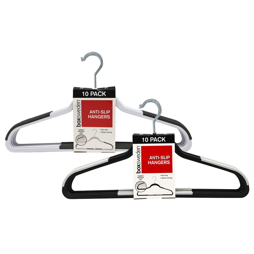 65341-10pk-boxsweden-plastic-hangers-w-anti-slip-tpr-45cm-assorted