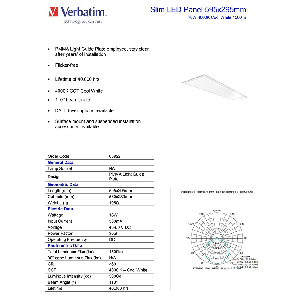 65822-verbatim-slim-led-light-panel-595x295mm-18w-4000k