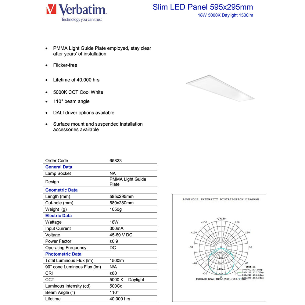 65823-verbatim-slim-led-light-panel-595x295mm-18w-5000k