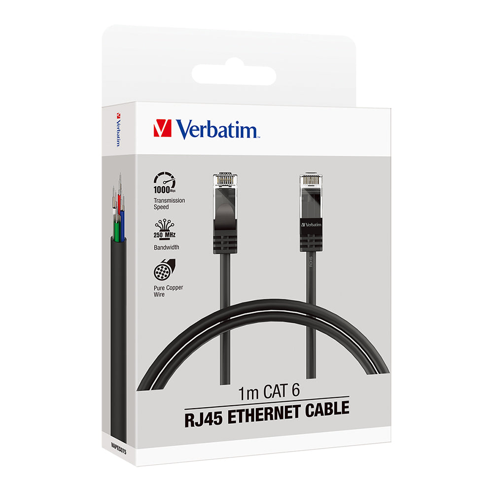 66576-verbatim-cat6-1m-ethernet-wifi-cable-rj45-cord-black
