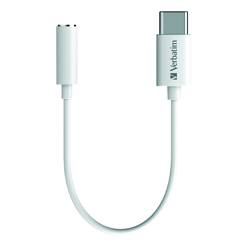 66588-verbatim-10cm-usb-c-to-3-5mm-headphone-jack-for-samsung-galaxy-s22-white
