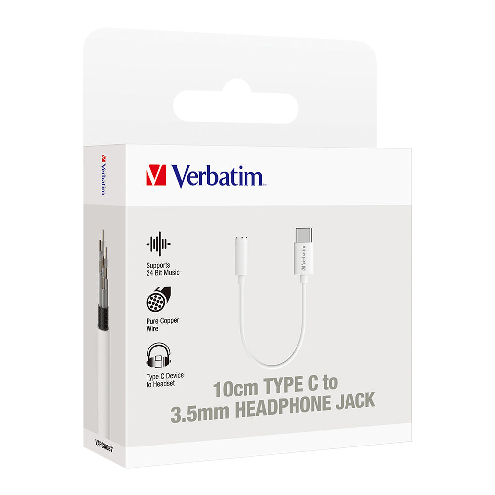 66588-verbatim-10cm-usb-c-to-3-5mm-headphone-jack-for-samsung-galaxy-s22-white