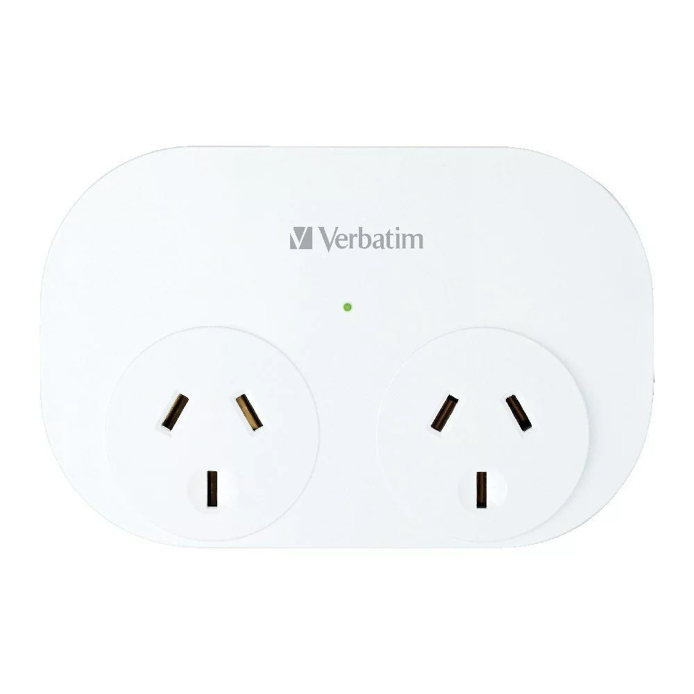 66595-verbatim-au-nz-dual-usb-surge-protected-double-adaptor