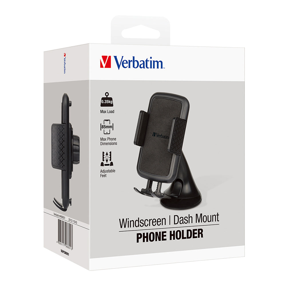 66601-verbatim-windscreen-dash-mount-for-mobile-phone-black