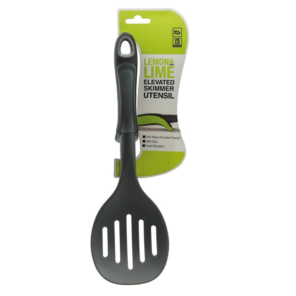68083-lemon-lime-elevated-utensil-soft-grip-skimmer