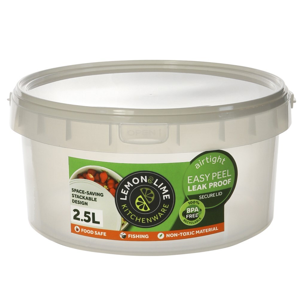 68106-lemon-lime-food-storage-container-2-5lt-transparent-w-white-lid