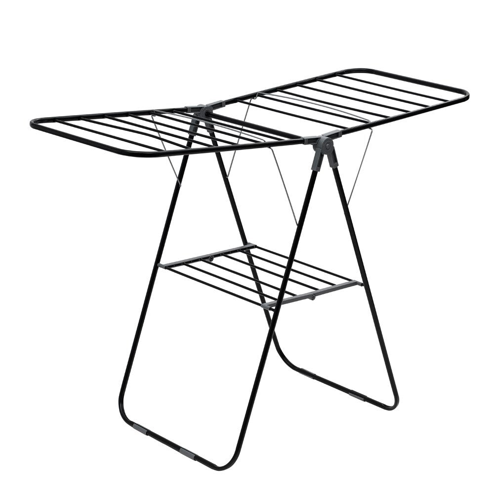 71328-boxsweden-21-rail-foldable-clothes-airer-rack-black