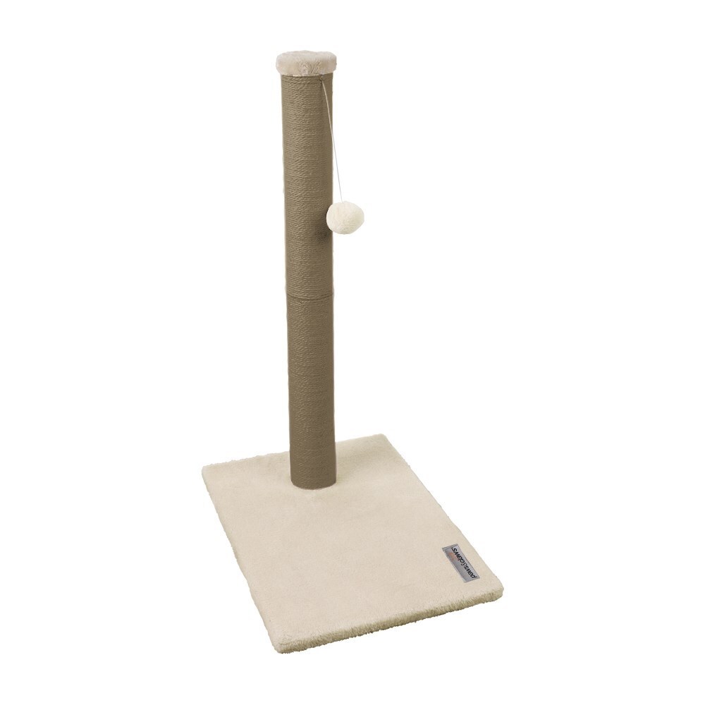 77580-paws-claws-catsby-65cm-scratching-post-w-toy-assorted