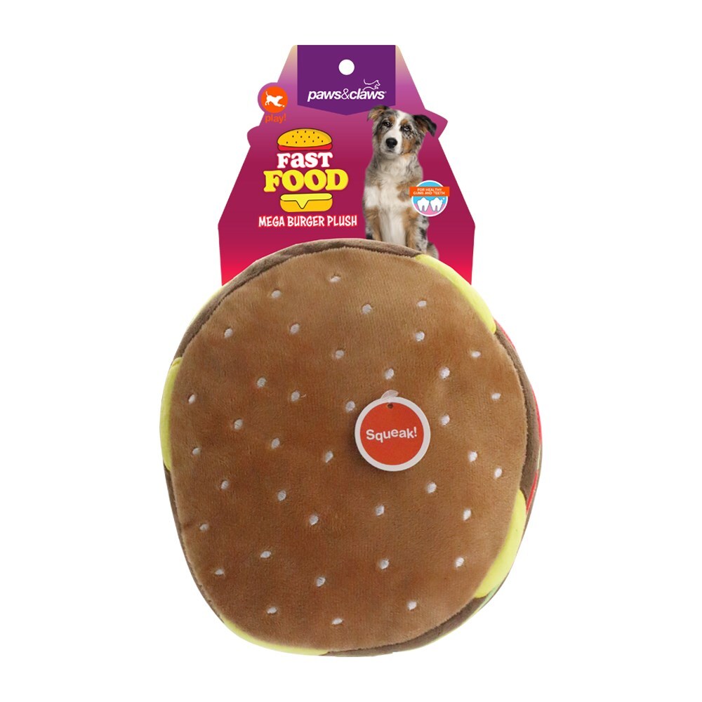 79461-paws-claws-fast-food-mega-burger-plush-20x20x12cm