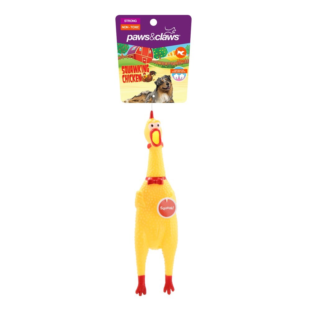 80030-paws-claws-squawking-vinyl-chicken-32cm