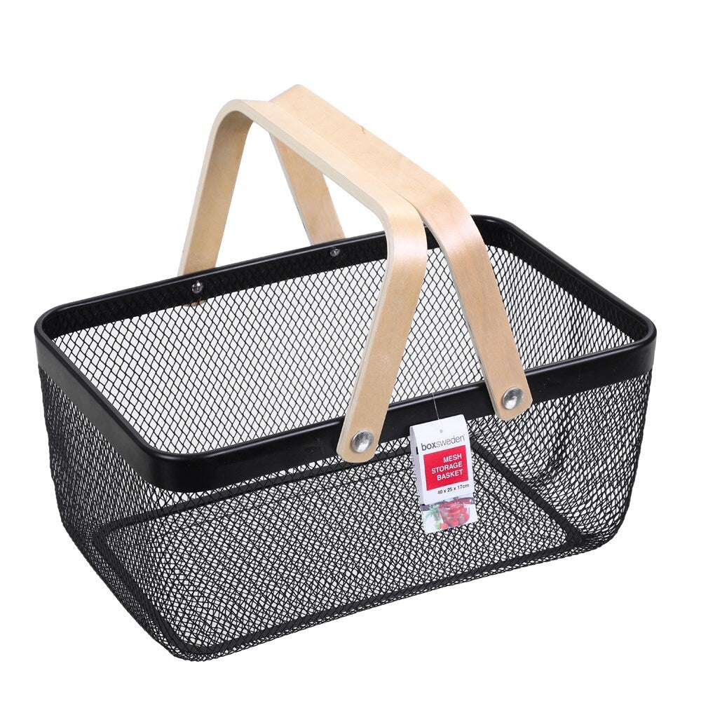 80184-bk-boxsweden-mesh-storage-basket-40x25x17cm-black
