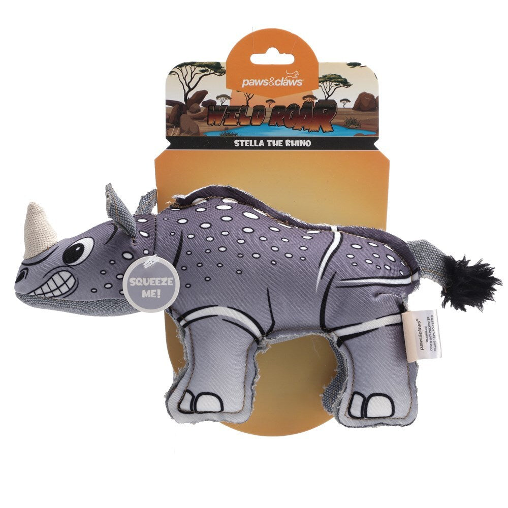81471-paws-claws-26cm-wild-roar-animalz-oxford-dog-pet-toy-assorted