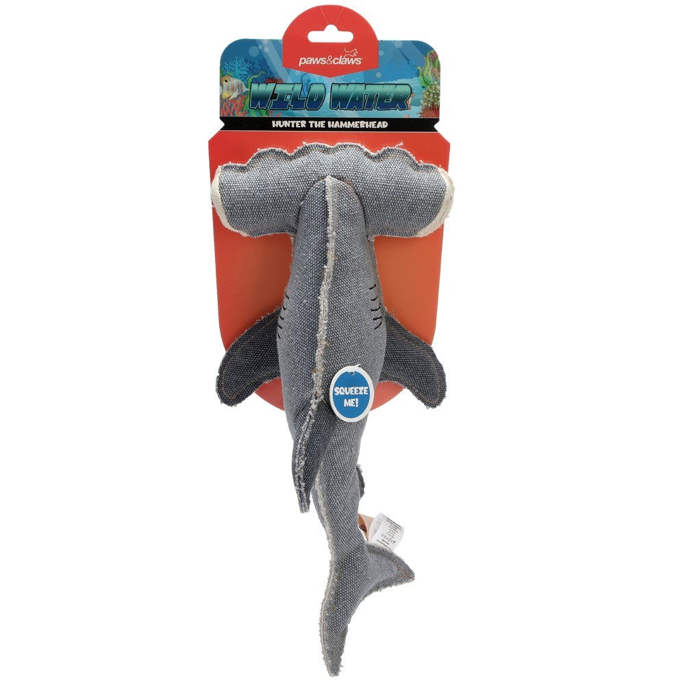81556-paws-claws-33cm-wild-water-animalz-dog-pet-toy-assorted