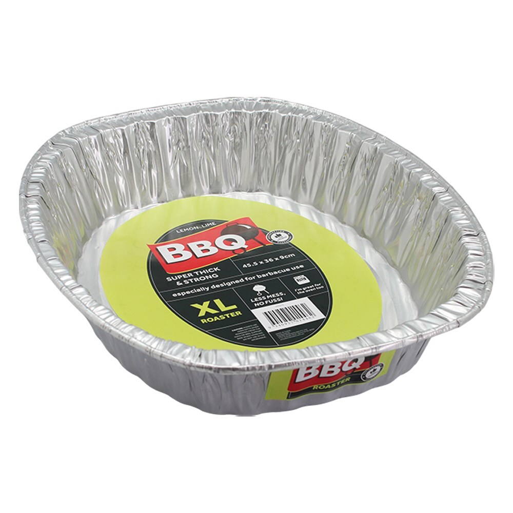82485-lemon-lime-foil-roasting-tray-oval-heavy-duty-46x36x8-5cm-shelf-ready-pdq