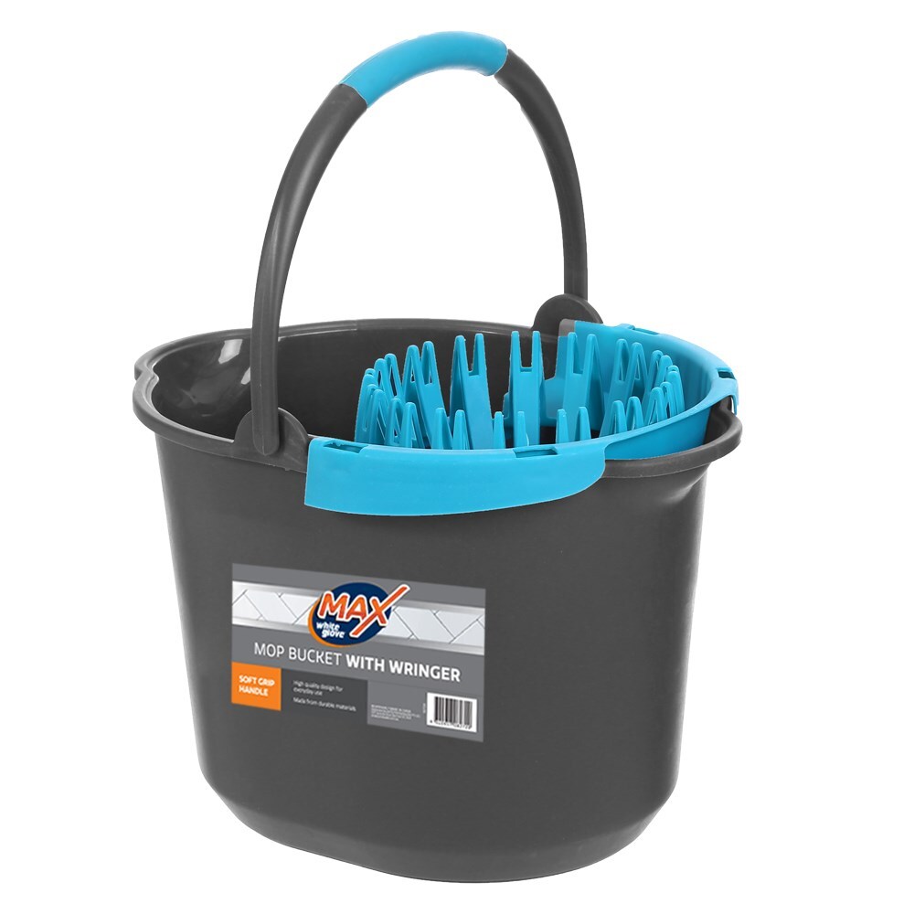 82720-white-glove-max-mop-bucket-with-wringer-10-5l-soft-grip-handle