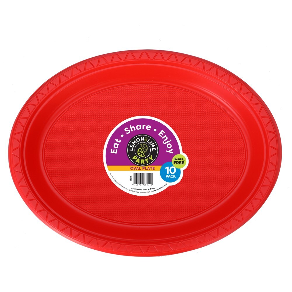83918-10pk-lemon-lime-27cm-party-oval-plate-coloured-assorted