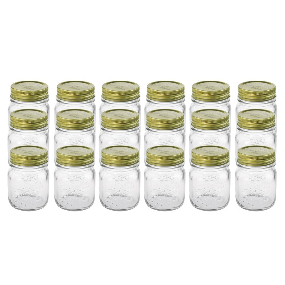 84106-18pk-lemon-lime-roma-200ml-8cm-glass-conserve-jar-w-gold-lid-clear