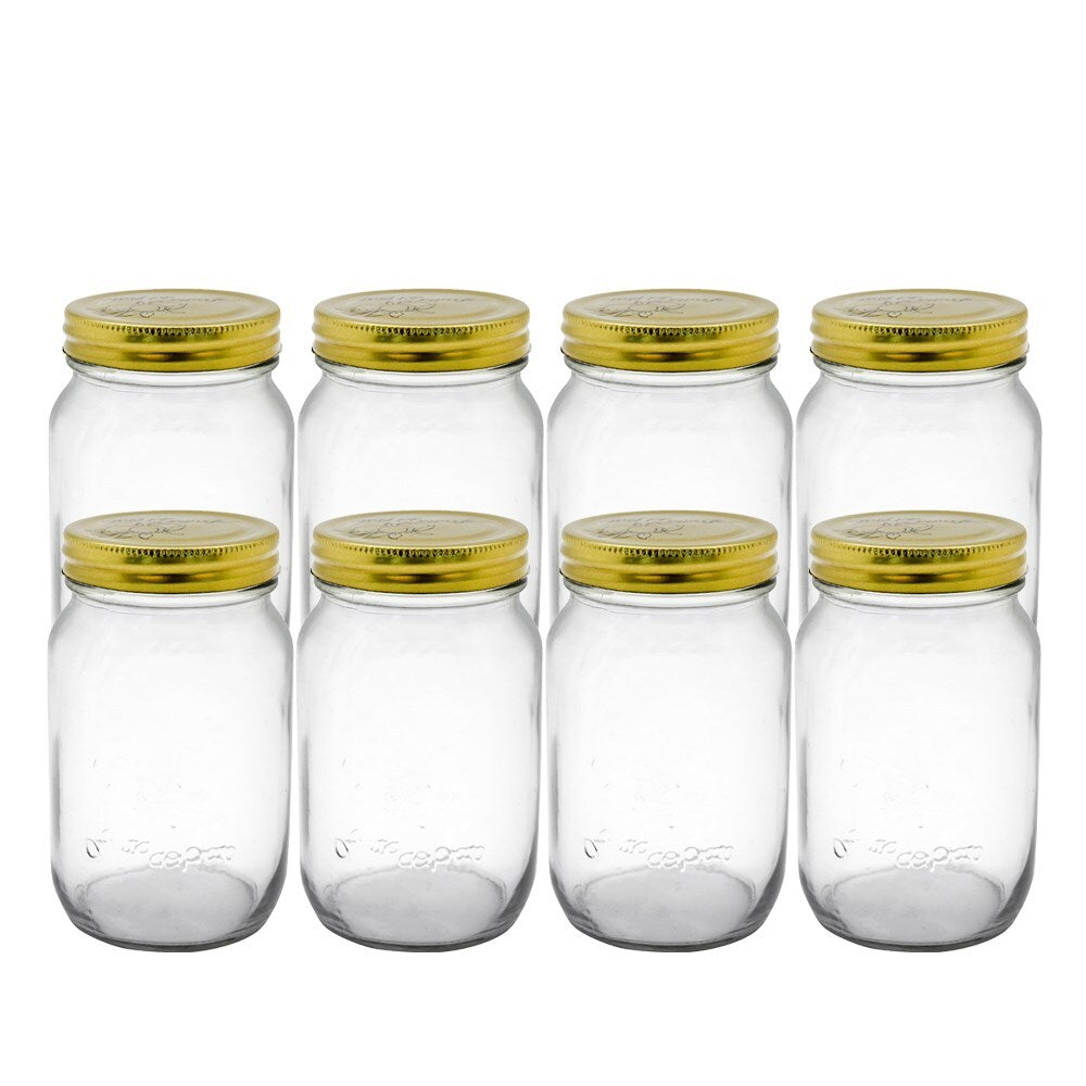 84120-8pk-lemon-lime-roma-550ml-13cm-glass-conserve-jar-w-gold-lid-clear