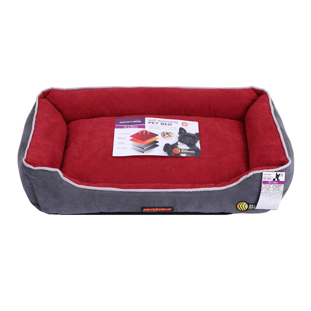85325-paws-claws-self-warming-walled-pet-bed-medium-70x50x17cm