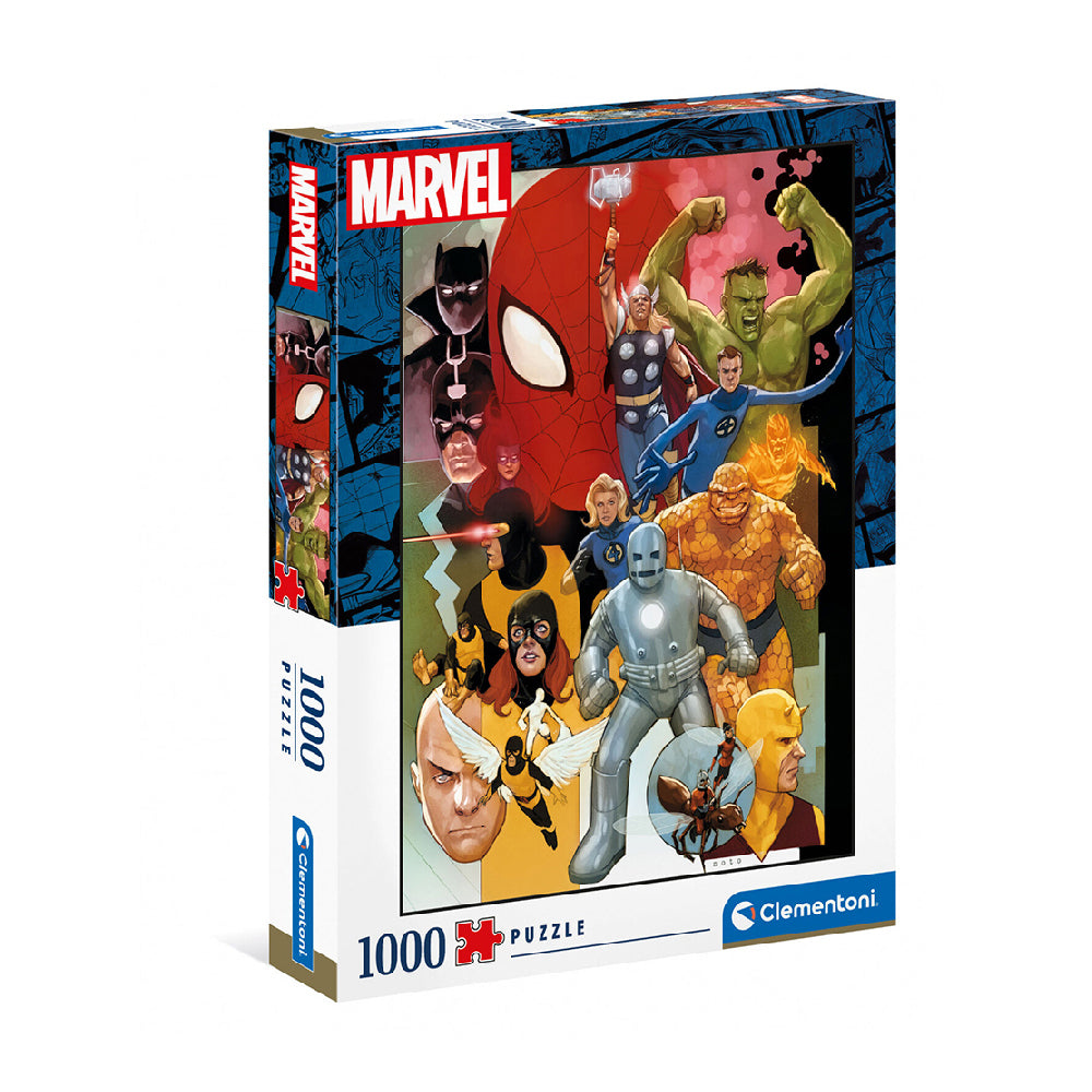 87875-1000pc-clementoni-69x50cm-jigsaw-puzzle-marvel-kids-adult-fun-children-toy