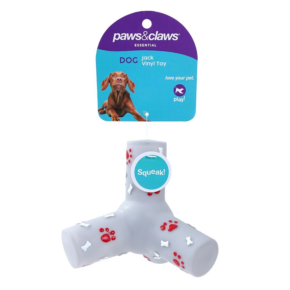 88524-paws-claws-vinyl-jack-squeaky-toy-13cm-assorted