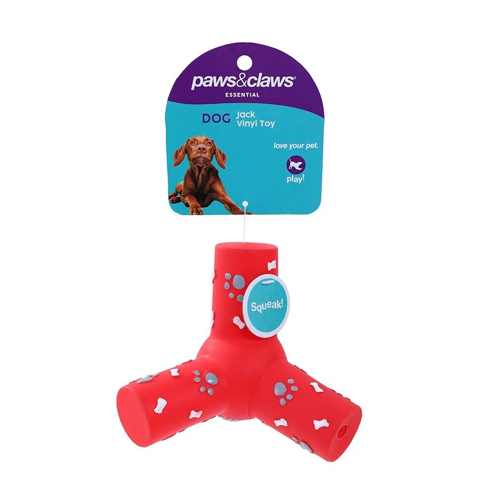 88524-paws-claws-vinyl-jack-squeaky-toy-13cm-assorted