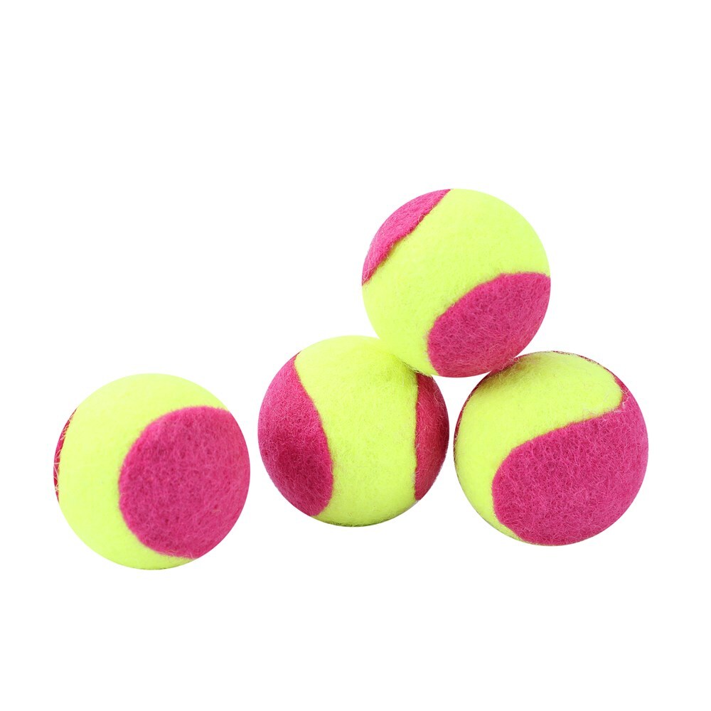 89187-4pk-paws-claws-mini-felt-catnip-tennis-ball-pink-4cm