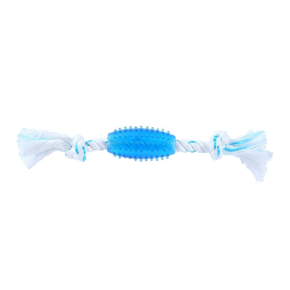 89422-paws-claws-fresh-breath-pet-dental-rope-mint-flavour-aqua-20cm