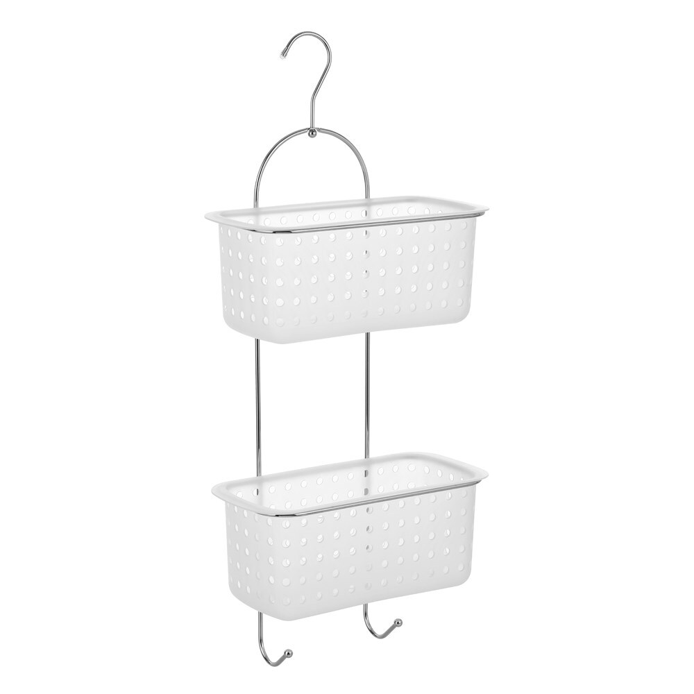 90107-boxsweden-29-5cm-2-tier-shower-caddy-frosted