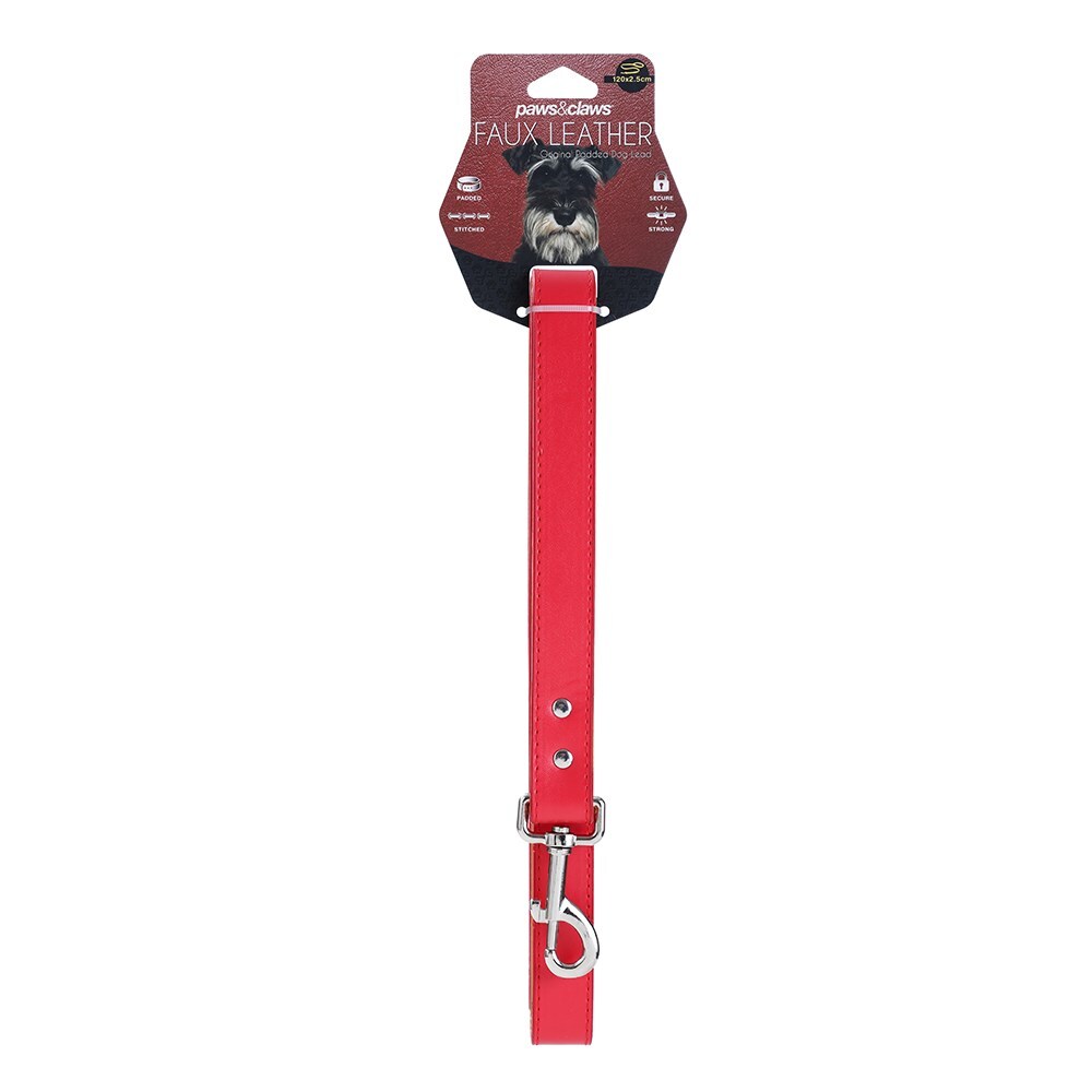 Paws & Claws Premium Original Dog Lead 120x2.5cm Leash Assorted
