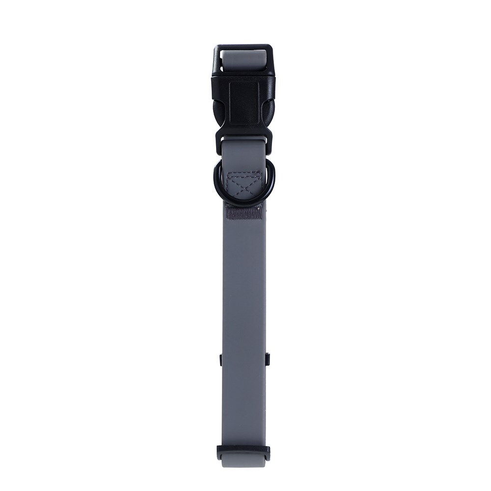 Paws & Claws TPU Waterproof Dog Collar 45-65x2.5cm L - Grey