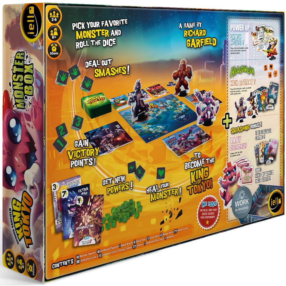 Iello King of Tokyo Monster Box Party Board Game 8y+