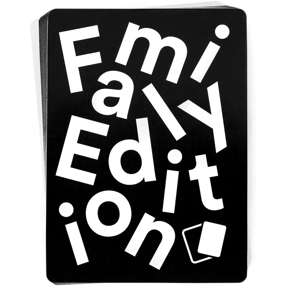 Cards Against Humanity Family Edition First Expansion Kids Card Game 8+