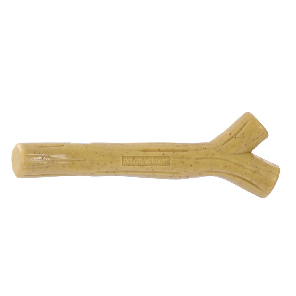 Paws & Claws BooBone Branch Chew Toy - Peanut Butter