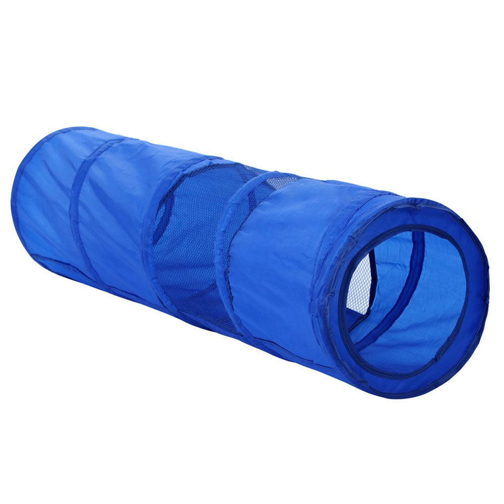 Paws & Claws Collapsible Crinkle Pop Up Cat Tunnel - Assorted
