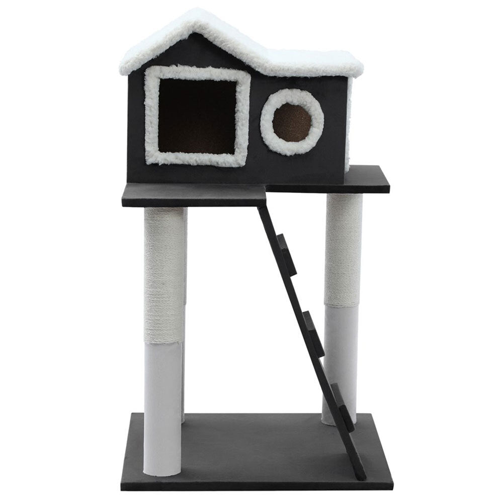 Paws & Claws Catsby Olinda Condo Cat Tree - Charcoal