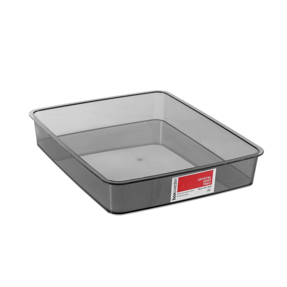 Boxsweden Crystal Sort Tray 35.5X30X6cm Assorted