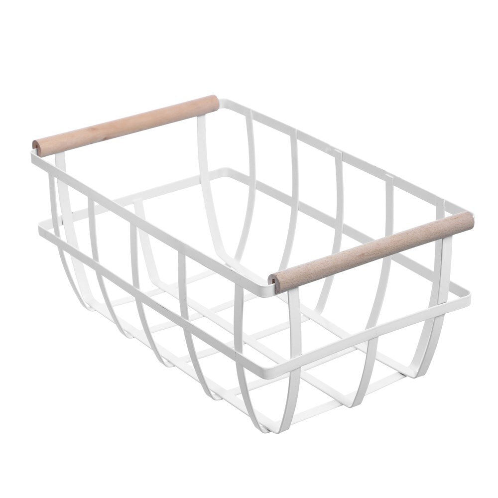 Boxsweden Toska 36cm Metal Basket Storage Organiser - Assorted