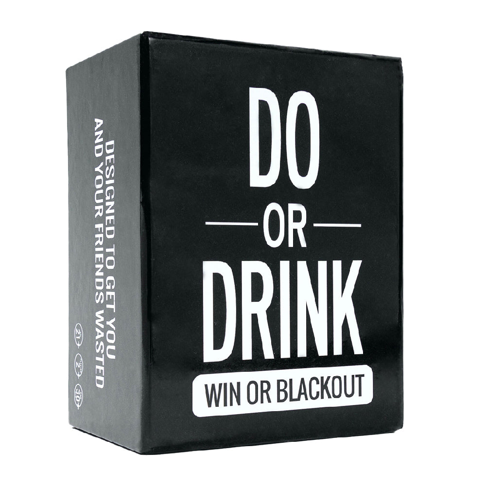 Do Or Drink Win Or Blackout Adult/Teen Drinking Party Fun Card Game 17+