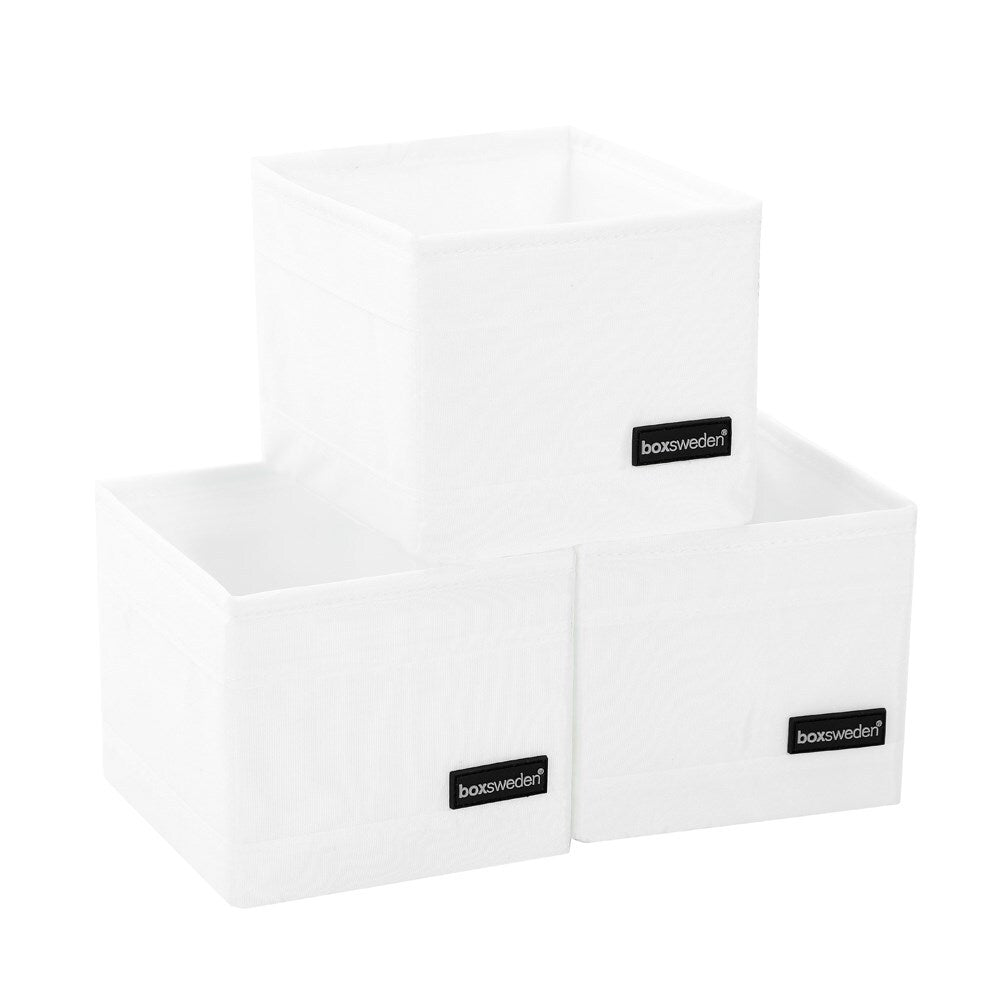 Kloset Storage Cube Square 3Pk 14X14X13Cm White