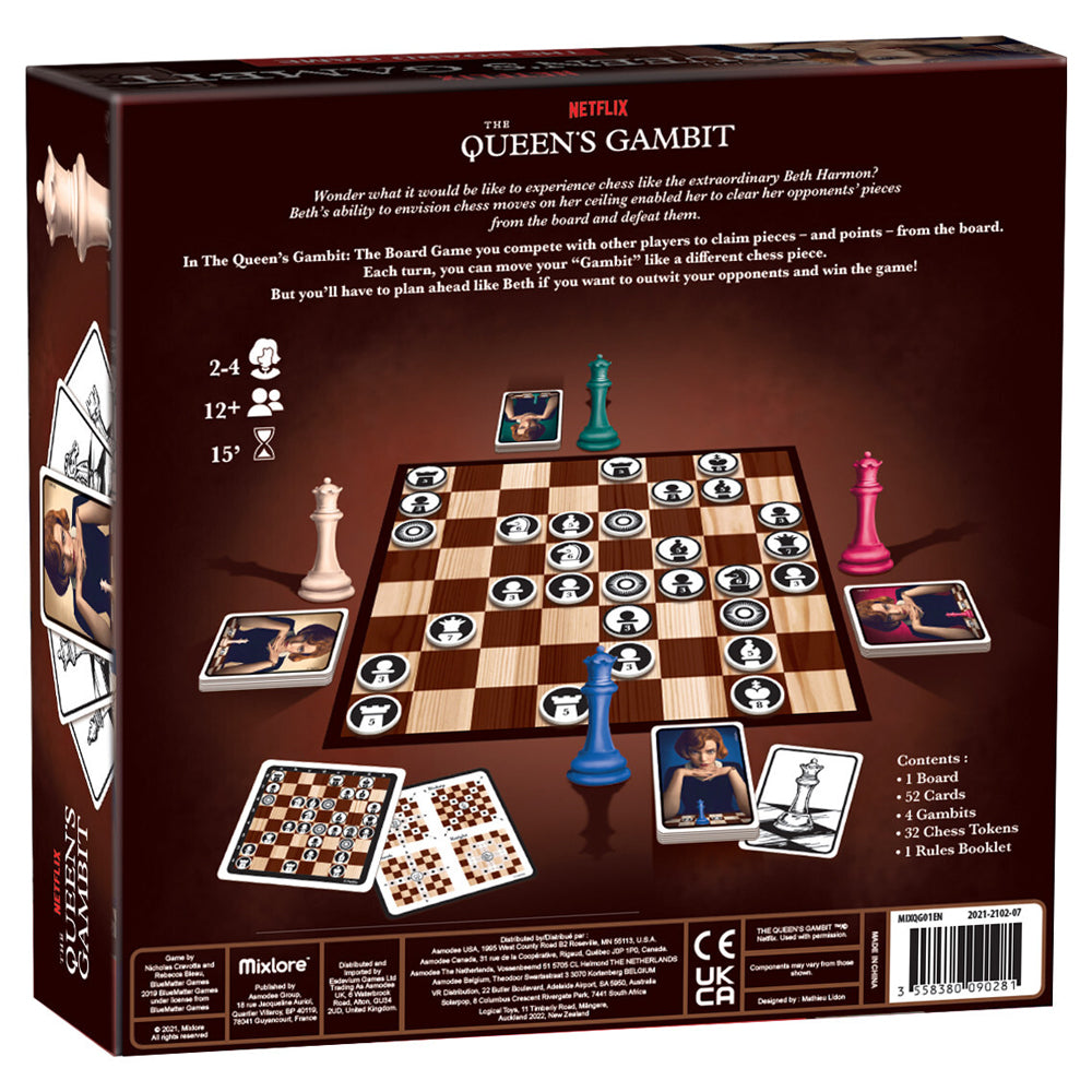Mixlore Queen's Gambit The Board Game Adults/Teens 12y+