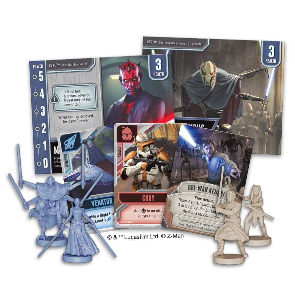 Z-Man Star Wars The Clone Wars - A Pandemic System Board Game 14y+