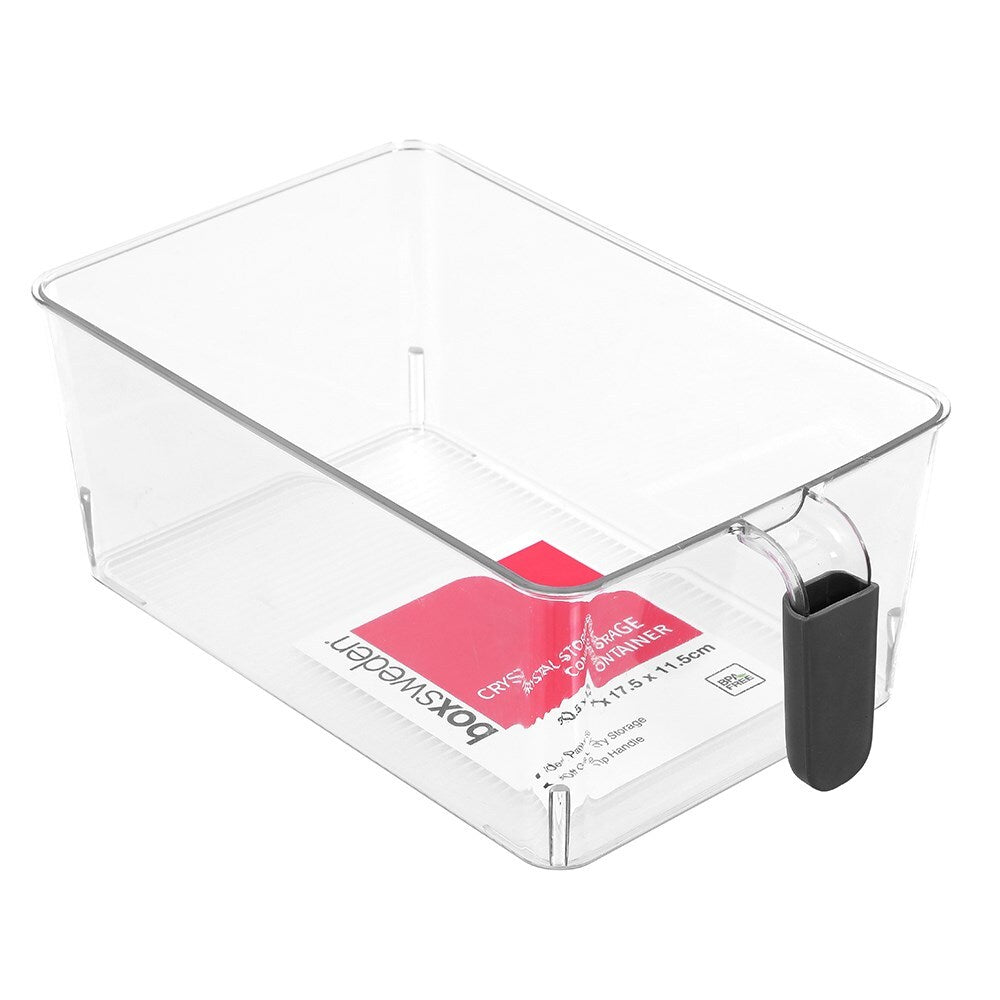 Boxsweden Crystal Drawer Basket Soft Grip 30.5X17.5X11.5cm