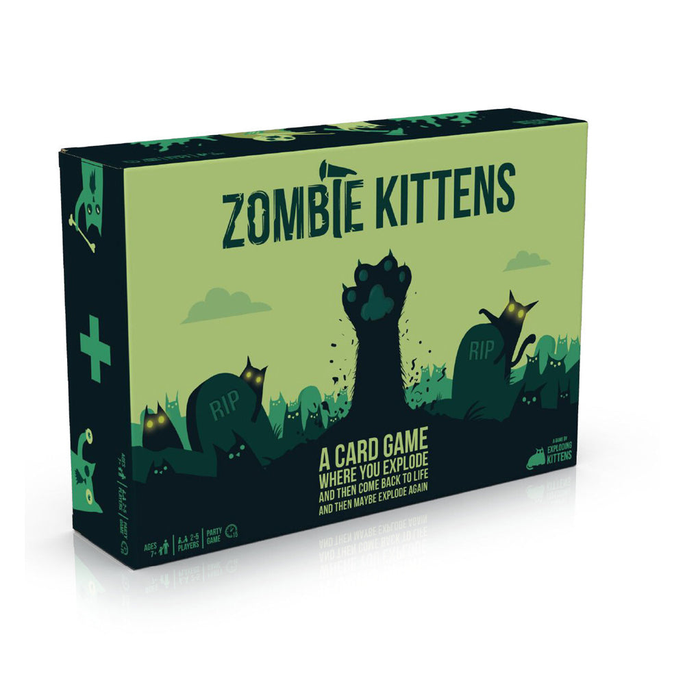 Exploding Kittens Zombie Kittens Party Game Kids 7y+