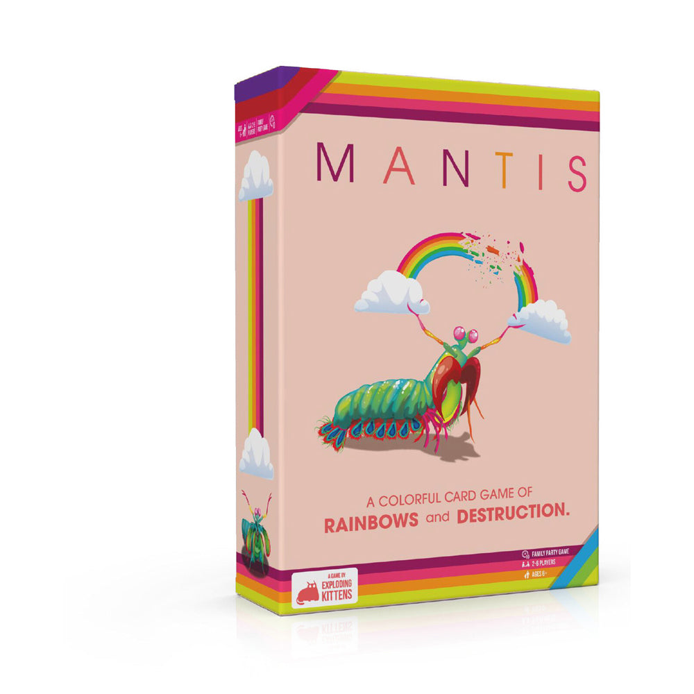 Exploding Kittens Mantis Party Matching Card Game Kids 7y+